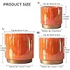 Gepege Ceramic Indoor Orchid Flower Pots