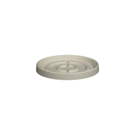 Saucer Round 56, Silk White