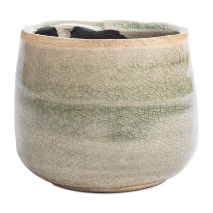 Iris Plant Pot - Mint
