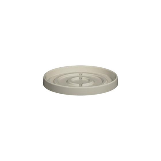 Saucer Round 56, Silk White